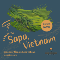 Sapa Vietnam Travel Instagram Post