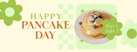 Cute Pancake Day Facebook Cover Image Preview