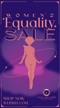 Women Equality Sale Facebook Story