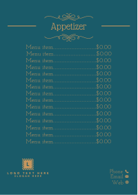 Classic Menu example 4