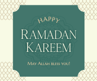 Happy Ramadan Kareem Facebook Post