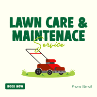 Lawn Service Linkedin Post example 3