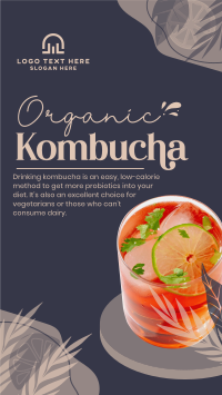 Probiotic Kombucha TikTok Video