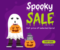 Halloween Discount Facebook Post