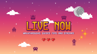 Retro Gaming Live Now YouTube Banner