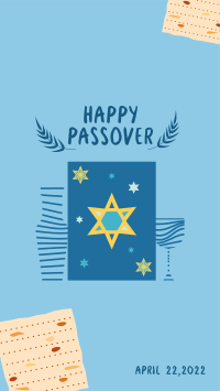 Passover Day Haggadah Facebook Story Design