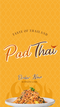 Authentic Pad Thai Facebook Story