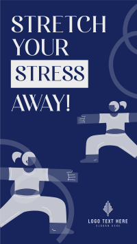 Stretch Your Stress Away Instagram Reel