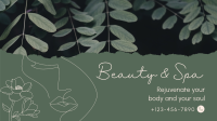 Beauty Spa Booking Facebook Event Cover