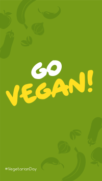 Go Vegan Facebook Story