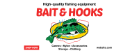 Bait & Hooks Fishing Facebook Cover Image Preview