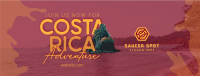 Welcome To Costa Rica Facebook Cover Image Preview