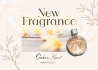 Introducing New Fragrance Postcard