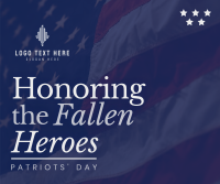 Honoring Fallen Soldiers Facebook Post