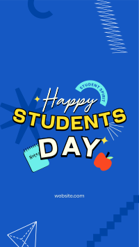 Happy Students Day Facebook Story