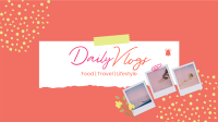 Scrapbook Daily Vlog YouTube Banner