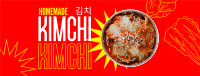 Homemade Kimchi Facebook Cover Design