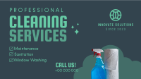Professional Cleaning Services Facebook Event Cover