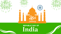 Indian Republic Day Landmark Facebook Event Cover