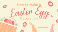 How To Make An Easter Egg YouTube Video