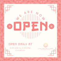 Oriental We’re Open Instagram Post