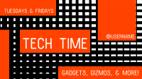 Tech Time Zoom Background