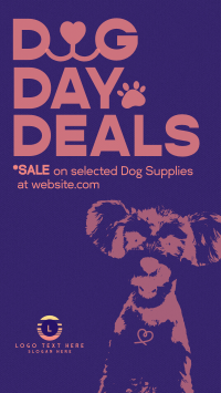 Dog Supplies Sale Instagram Story