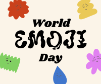 Emoji Day Blobs Facebook Post