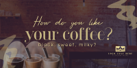 Coffee Flavors Twitter Post