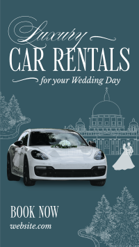 Luxury Wedding Car Rental YouTube Short