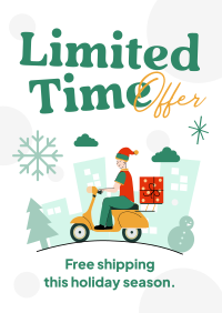 Christmas Shipping Flyer