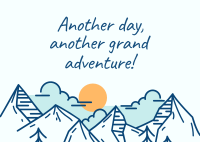 Grand Adventure Postcard