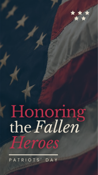 Honoring Fallen Soldiers Facebook Story