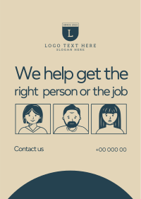 Recruitment Agency Flyer