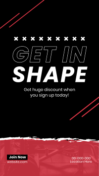 Gym Membership Instagram Story