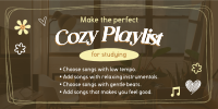 Cozy Comfy Music Twitter Post