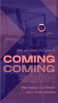 Fitness Gym Opening Soon Instagram Story