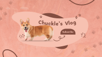 Cute Corgi YouTube Banner