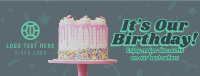 It's Our Birthday Doodles Facebook Cover