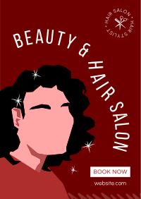 Hair Salon Minimalist Poster