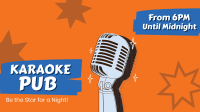 Karaoke Pub Facebook Event Cover