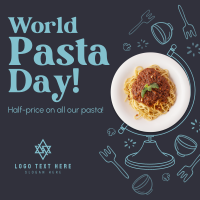 International Spaghetti Day Instagram Post example 4