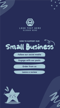 Support Small Business Facebook Story