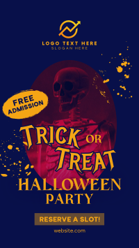 Halloween Trick or Treat Party TikTok Video