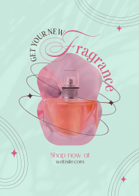 Elegant New Perfume Flyer