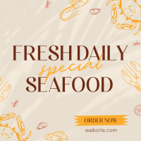 Seafood Buffet Instagram Post Image Preview