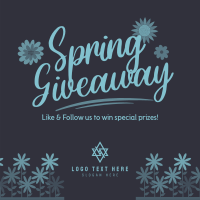 Hello Spring Giveaway Instagram Post