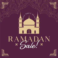 Blessed Ramadan Sale Instagram Post