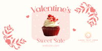 Valentines Cupcake Sale Twitter Post