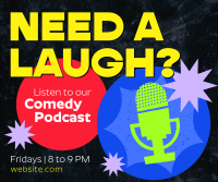 Podcast for Laughs Facebook Post